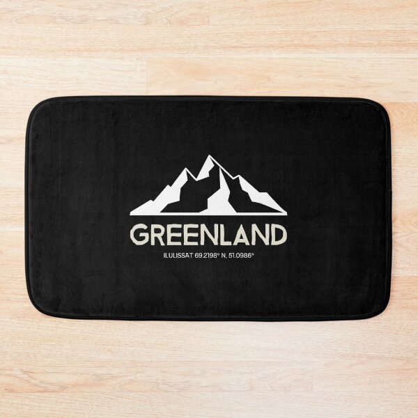 Item preview, Greenland Ilulissat Mountain silhouette designed and sold by GraTEEtude.