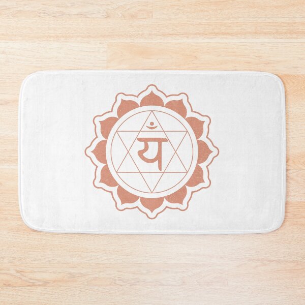 Item preview, Heart Chakra Mandala - Snow + Coral designed and sold by Irene Estelle.