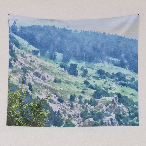 Item preview, Enchanted Hills: A Touch of Green (Full Screen) designed and sold by Ink-Kreativ.