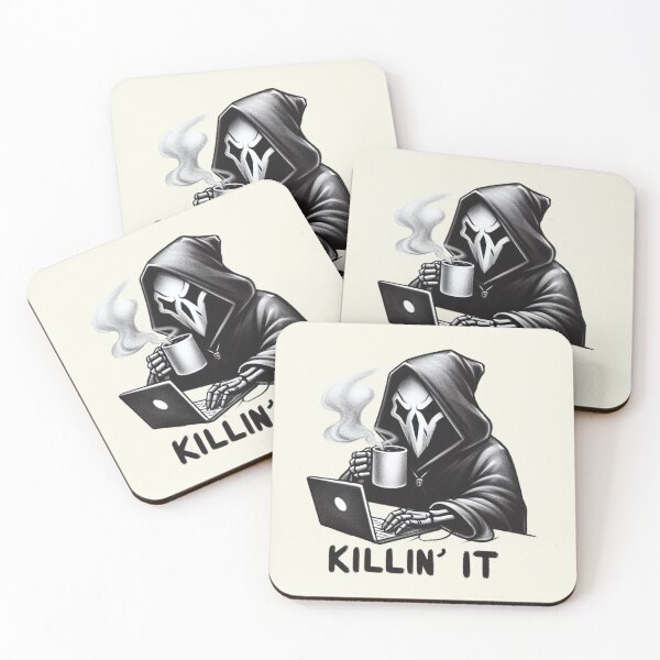 Item preview, Grim Reaper Killin It  | Casual Spooky Graphic designed and sold by RuyaFab.