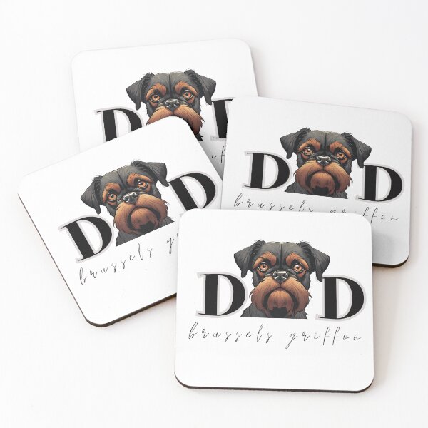 Item preview, Brussels Griffon Dog Dad designed and sold by GoodyPaws.