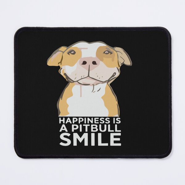 Item preview, Happiness Is A Pitbull Smile, Dog Lovers For Women And Men designed and sold by Pitchou07.