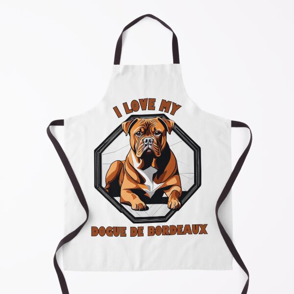 Item preview, I Love My Dogue De Bordeaux designed and sold by NiftyTees.