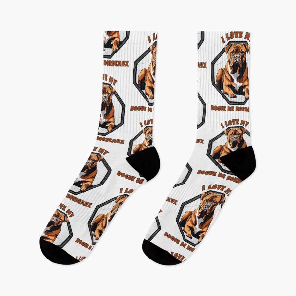 Item preview, I Love My Dogue De Bordeaux designed and sold by NiftyTees.