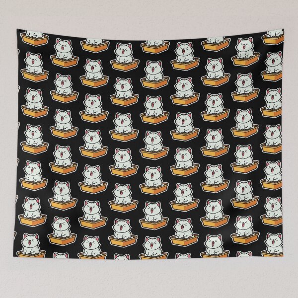 Item preview, Cute Cartoon fat animal-Chub Cat in Litter Box designed and sold by Design_for_merch.