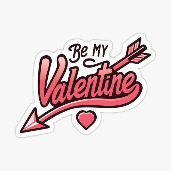 Valentine Svg Stickers for Sale, Free US Shipping
