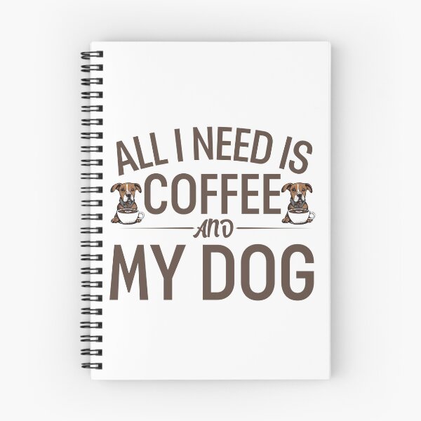 Item preview, All I need is coffee and my dog. designed and sold by Haute-Modiste.