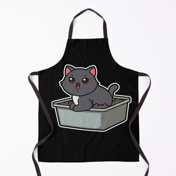Item preview, Cute Cartoon fat animal-Kittens in Litter Box designed and sold by Design_for_merch.