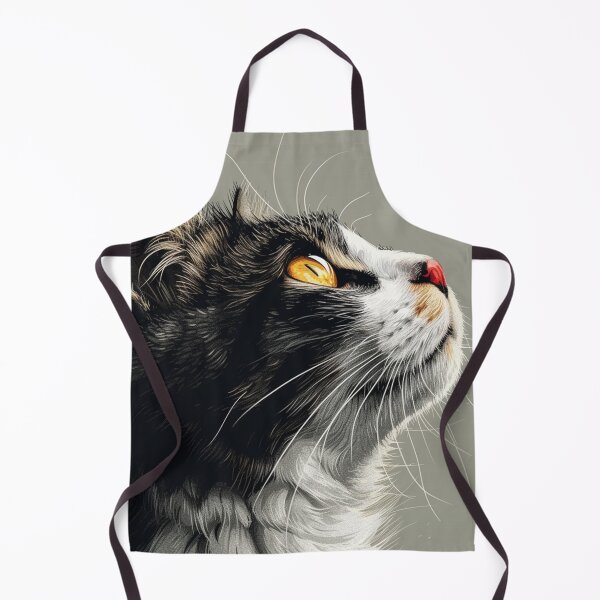 Item preview, Black white cat closeup designed and sold by Petschar.