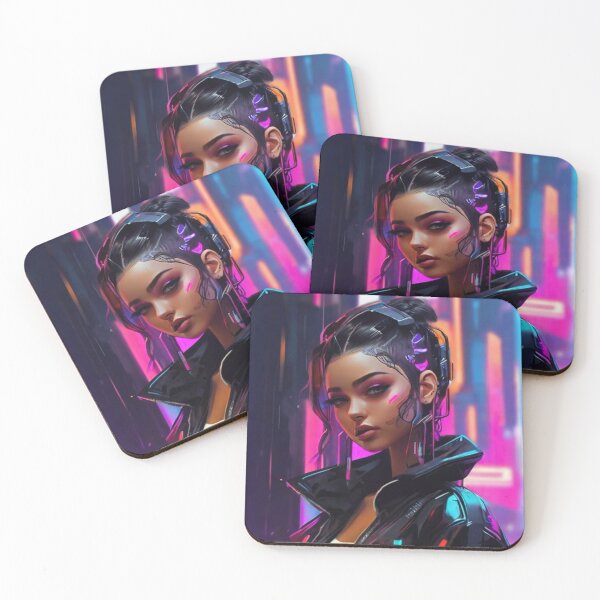 Artikelvorschau, Cyber Punk Girl entworfen und verkauft von Jeffcesories.