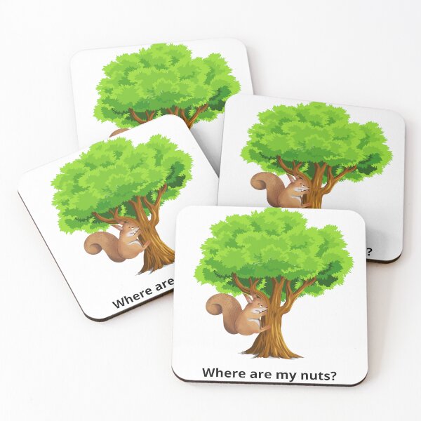 Item preview, Where are my nuts? designed and sold by not-perfect-mom.
