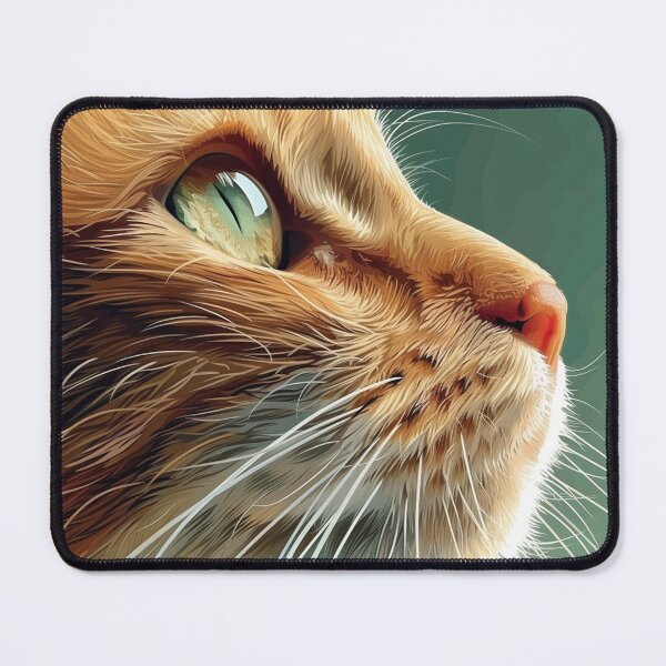 Item preview, Orange Cat Head Closeup designed and sold by Petschar.