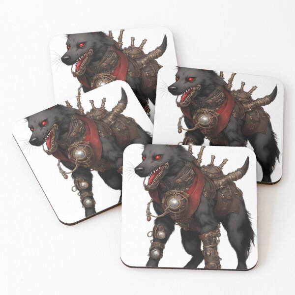 Item preview, Big Bad Black Wolf Steampunk designed and sold by KreativKulture.