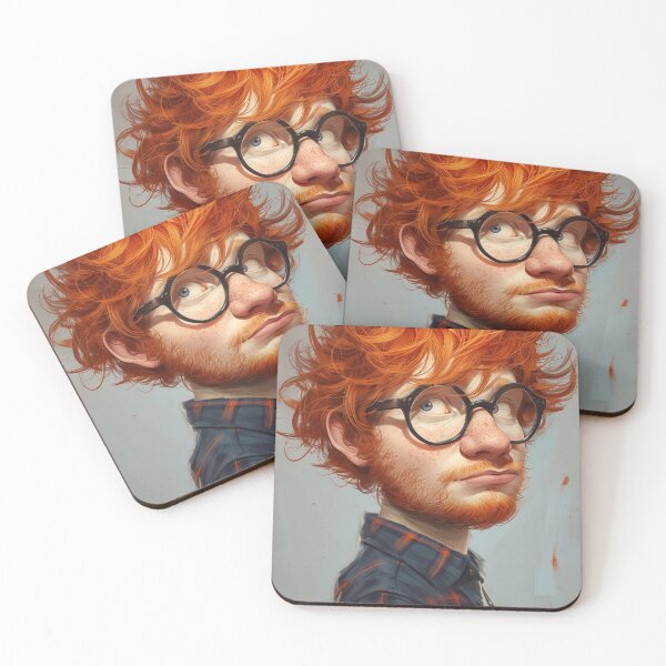 Item preview, Ed Sheeran 10K resolution caricature designed and sold by DigiArtsSpace.