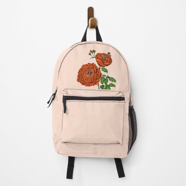 Item preview, Orange Globular Rose Bloom Very Full 40+ Petals In 3+ Rows designed and sold by Rachael Taylor.