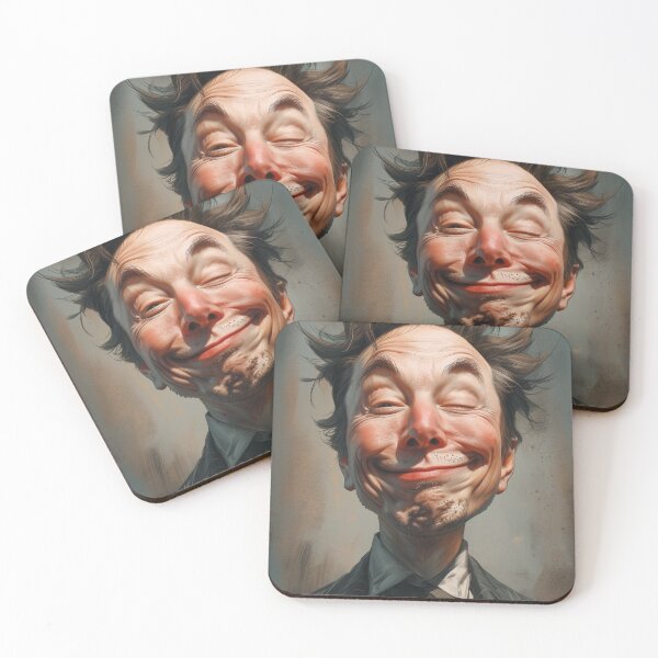 Item preview, Elon Musk caricature 10K resolution designed and sold by DigiArtsSpace.