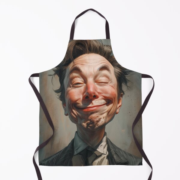 Item preview, Elon Musk caricature 10K resolution designed and sold by DigiArtsSpace.