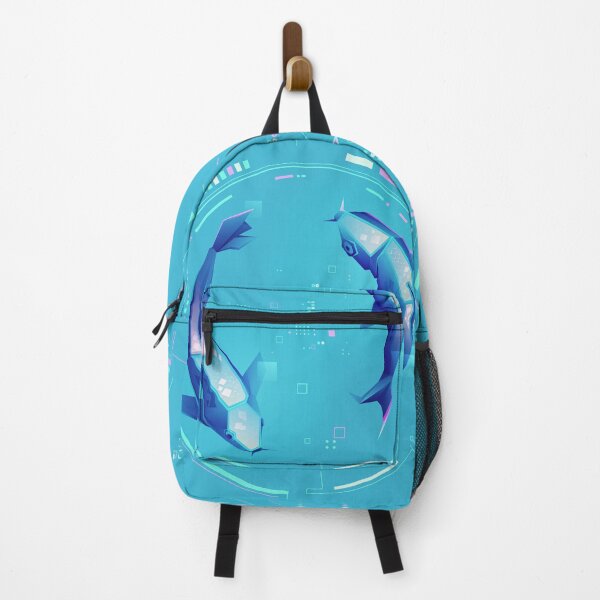 Item preview, low poly Koi fish futuristic element designed and sold by NiamLab.