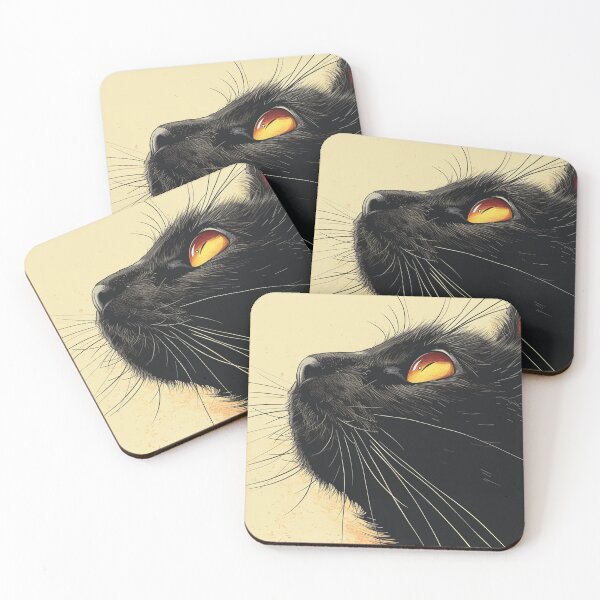 Item preview, Black Cat Closeup designed and sold by Petschar.