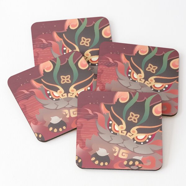 Item preview, Gaming: Man Chai Genshin Impact Namecard designed and sold by kazatodoesart.