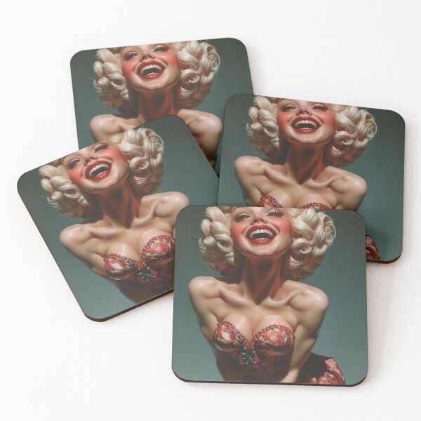 Item preview, Marilyn Monroe caricature 10K resolution designed and sold by DigiArtsSpace.