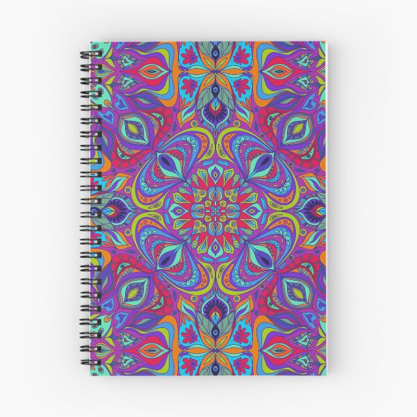Item preview, Flou-rescent  - mandala designed and sold by AliceWonderdraw.