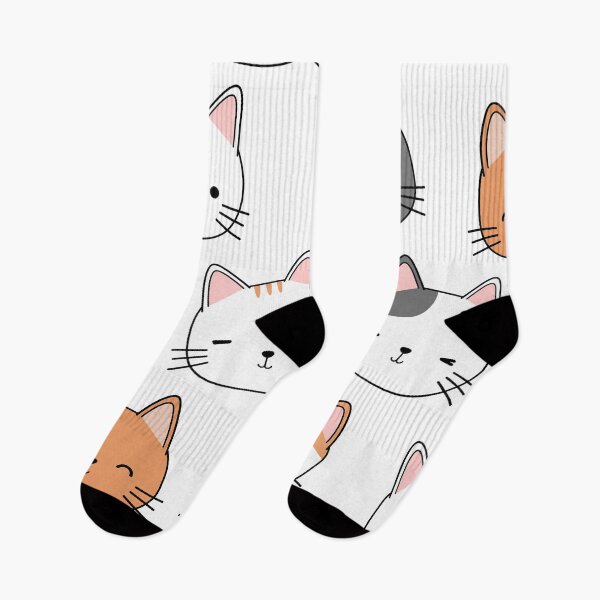 Item preview, Cute cat Pattern designed and sold by Funwaytrend.
