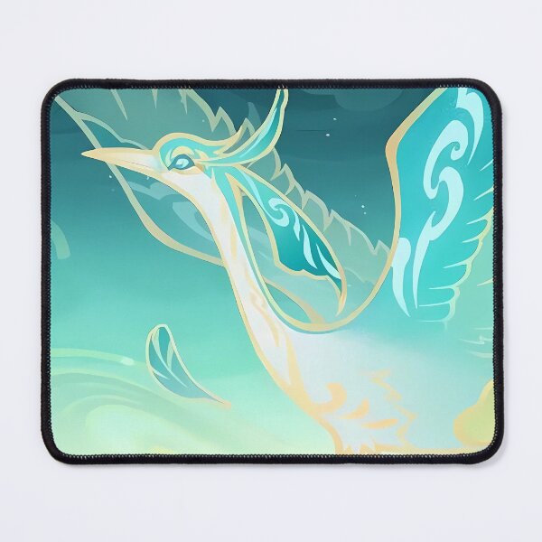 Item preview, Xianyun: White Clouds Genshin Impact Namecard designed and sold by kazatodoesart.