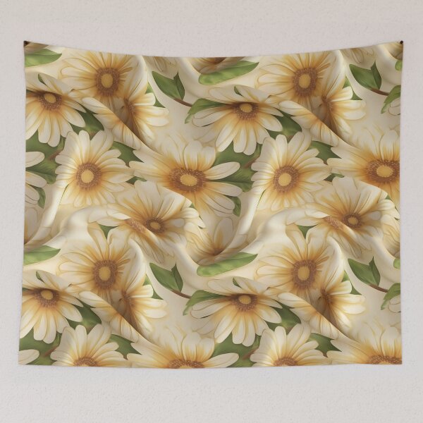 Item preview, Fabric Flower. Chamomile Flower Pattern. designed and sold by GiveMeMood.