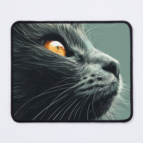 Item preview, Closeup Black Cat Pose designed and sold by Petschar.