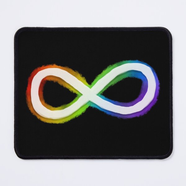 Item preview, Rainbow Infinity - Autism/Neurodiversity designed and sold by JillPillDesign.