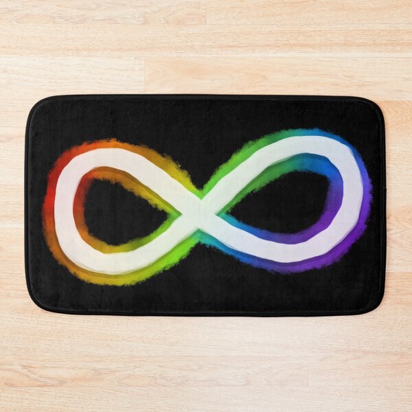 Item preview, Rainbow Infinity - Autism/Neurodiversity designed and sold by JillPillDesign.