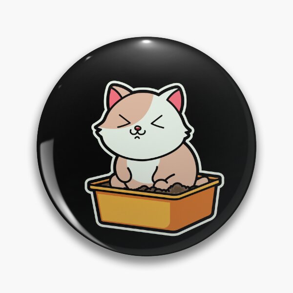 Item preview, funny cats cartoon-Kittens in Litter Box designed and sold by Design_for_merch.