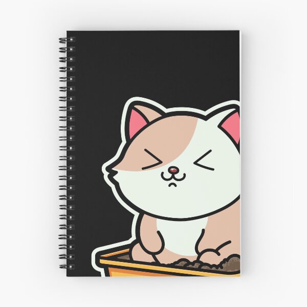 Item preview, funny cats cartoon-Kittens in Litter Box designed and sold by Design_for_merch.