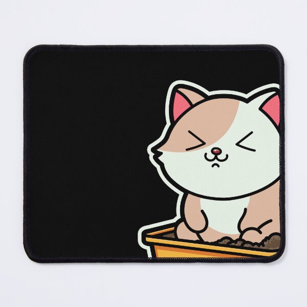 Item preview, funny cats cartoon-Kittens in Litter Box designed and sold by Design_for_merch.