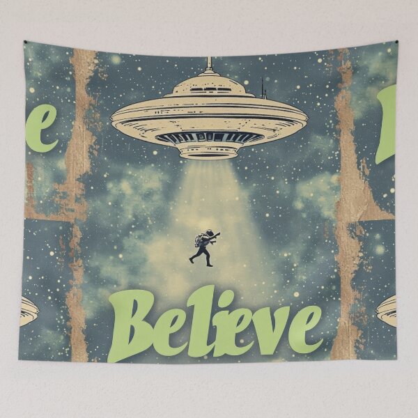 Item preview, Belief in Infinity: Spaceship and Human Being in a Post-Apocalyptic World designed and sold by Piotrek0001.