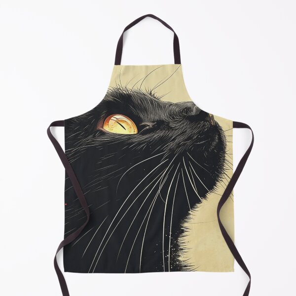Item preview, Handsome Black Cat Closeup designed and sold by Petschar.