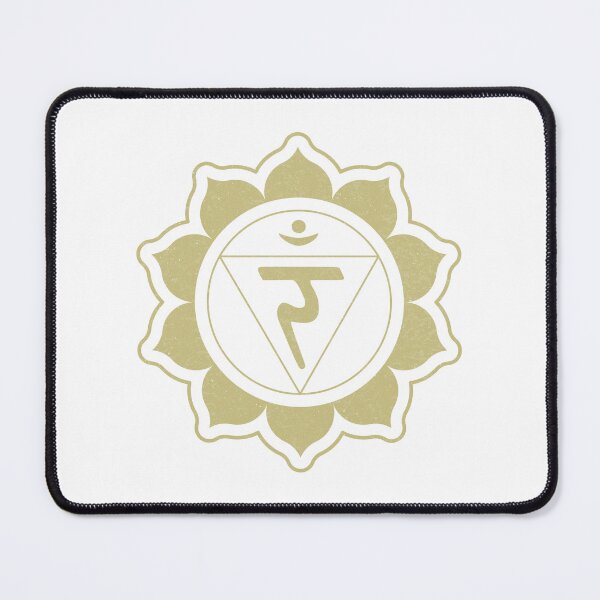Item preview, Solar Plexus Chakra Mandala - Snow + Gold designed and sold by Irene Estelle.