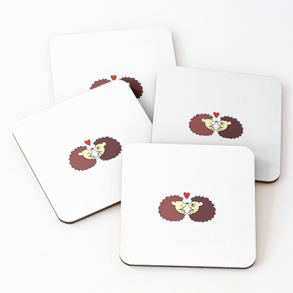 Artikelvorschau, Niedliche Igelpaar-Valentinsgrüße-Designs entworfen und verkauft von maypp.