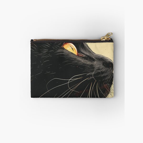 Item preview, Closeup Black Cat Side Pose designed and sold by Petschar.