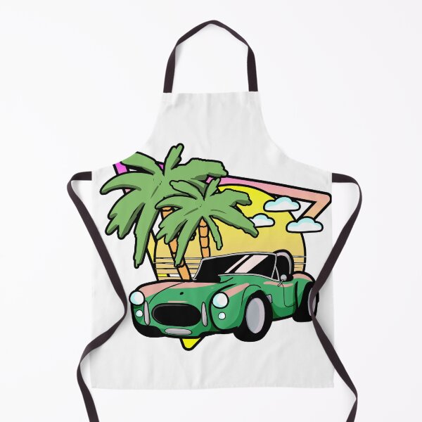 Item preview, Vintage Shelby Cobra Summer Vibe Car on the Beach designed and sold by MonkiFlipp.