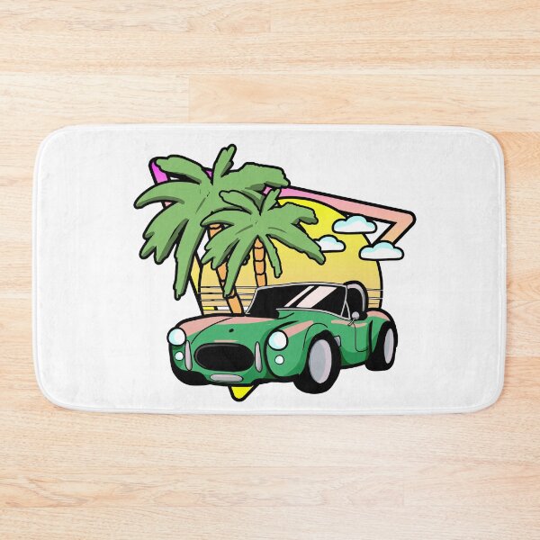 Item preview, Vintage Shelby Cobra Summer Vibe Car on the Beach designed and sold by MonkiFlipp.