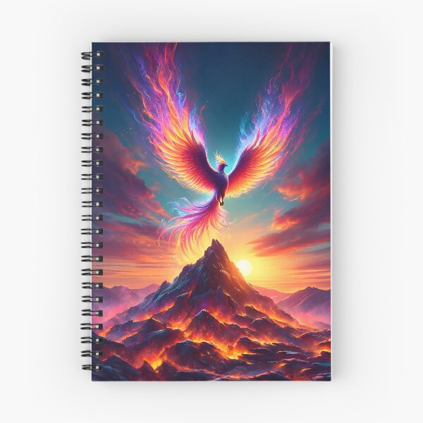 Item preview, Colorful Phoenix designed and sold by FrostyForge.