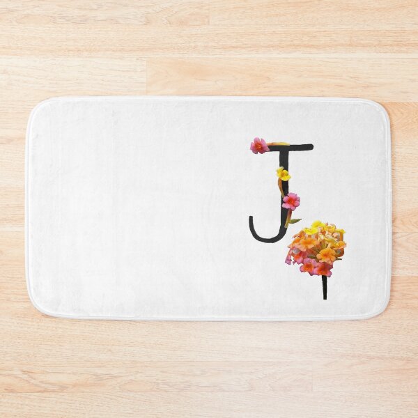 Artikelvorschau, Blumenmonogramm-Buchstabe J entworfen und verkauft von MapleLeaf.