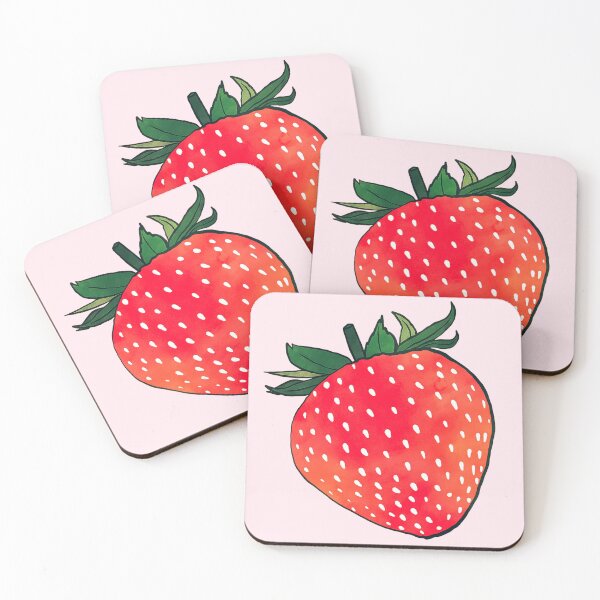 Item preview, Pink Red Strawberry Berry Sweet designed and sold by NdesignTrend.
