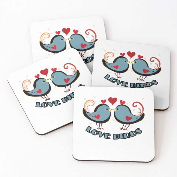 Item preview, Love Birds, Valentines Day Gift Design designed and sold by MakeInShop.