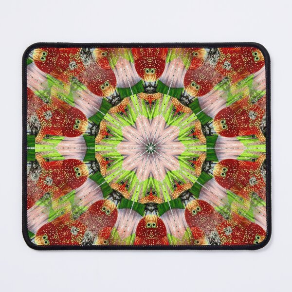 Item preview, Burnt Orange Aliens Mesmerized by Green Lights designed and sold by kristalcurt.