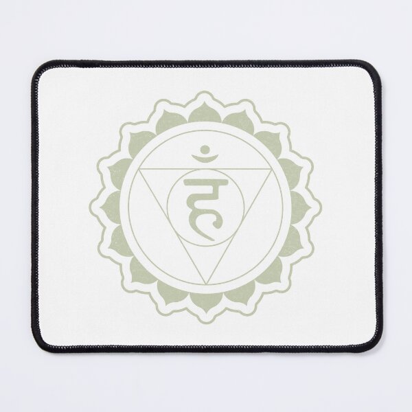Item preview, Throat Chakra Mandala - Snow + Tea designed and sold by Irene Estelle.