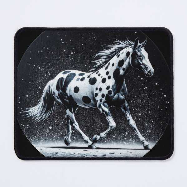 Item preview, Mustang appaloosa black and white designed and sold by NEUMANN ArtWear Boutique.