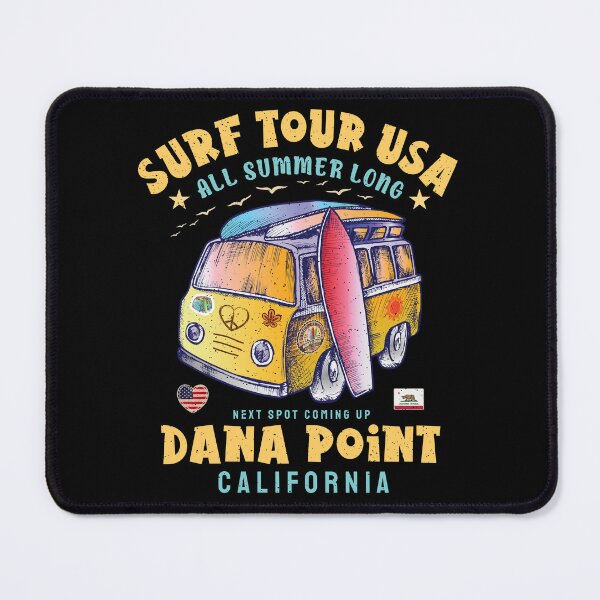 Item preview, Surf Tour USA - Surfing Spot Dana Point California designed and sold by eclecTEEq.